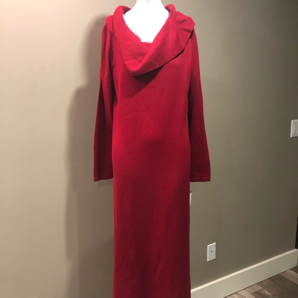 Lennie for Nina Leonard sweater dress